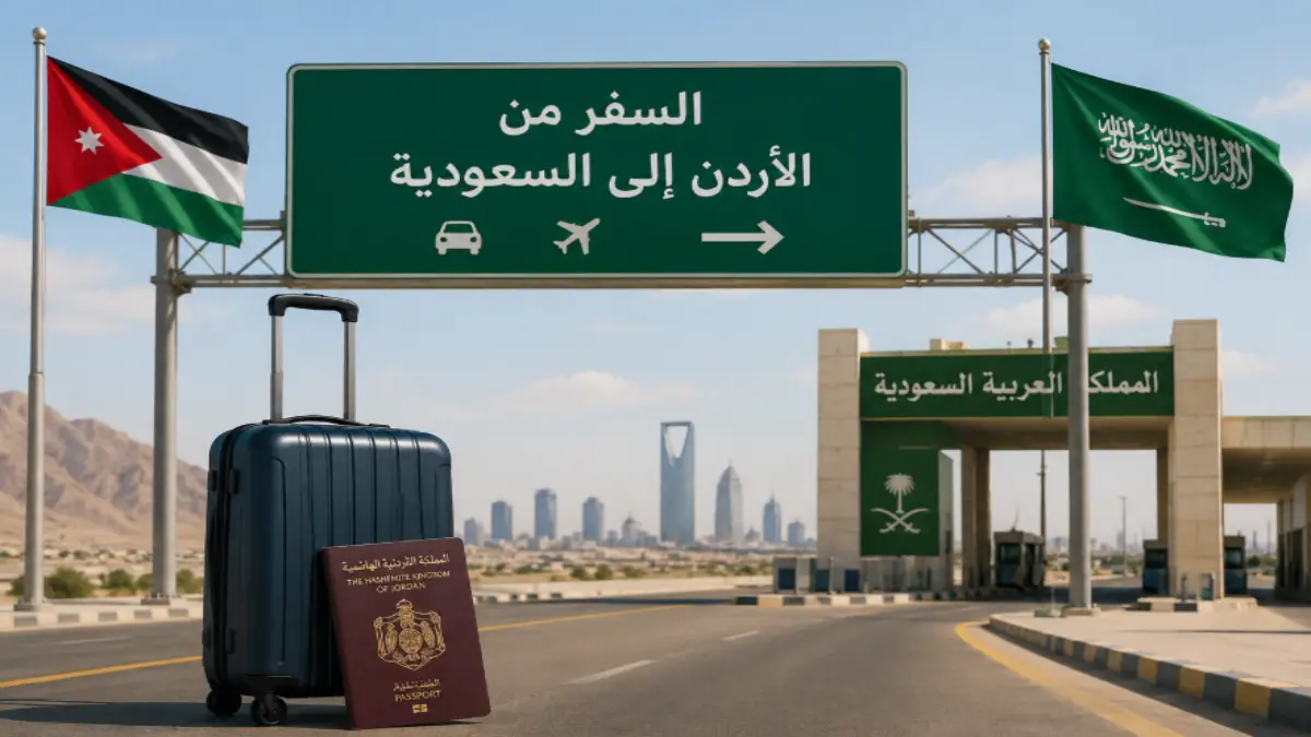 ماذا تتوقع أثناء السفر من الأردن إلى السعودية